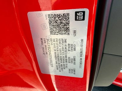 2026 Chevrolet Corvette Stingray 2LT