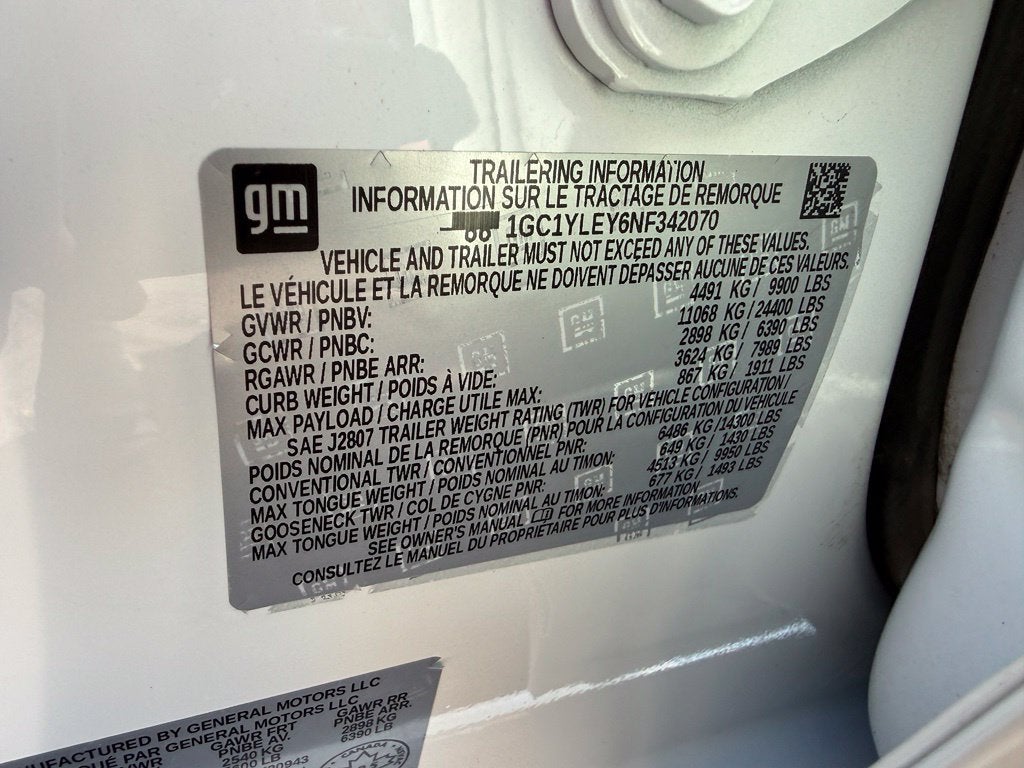 2022 Chevrolet Silverado 2500 HD Work Truck