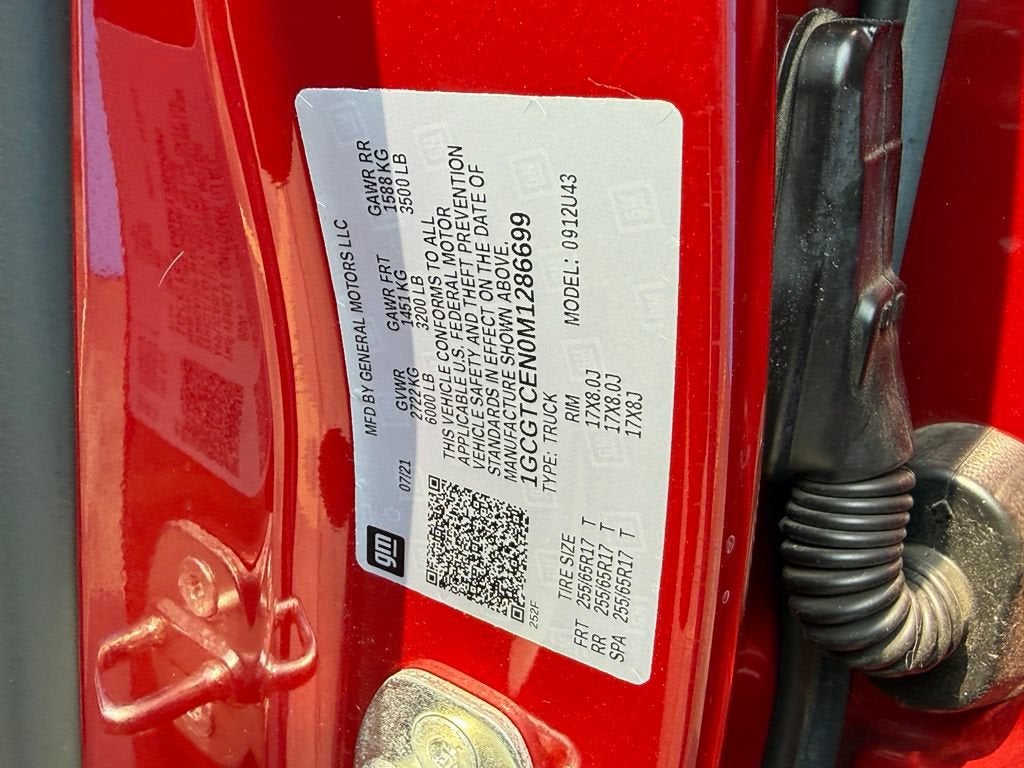 2021 Chevrolet Colorado 4WD LT