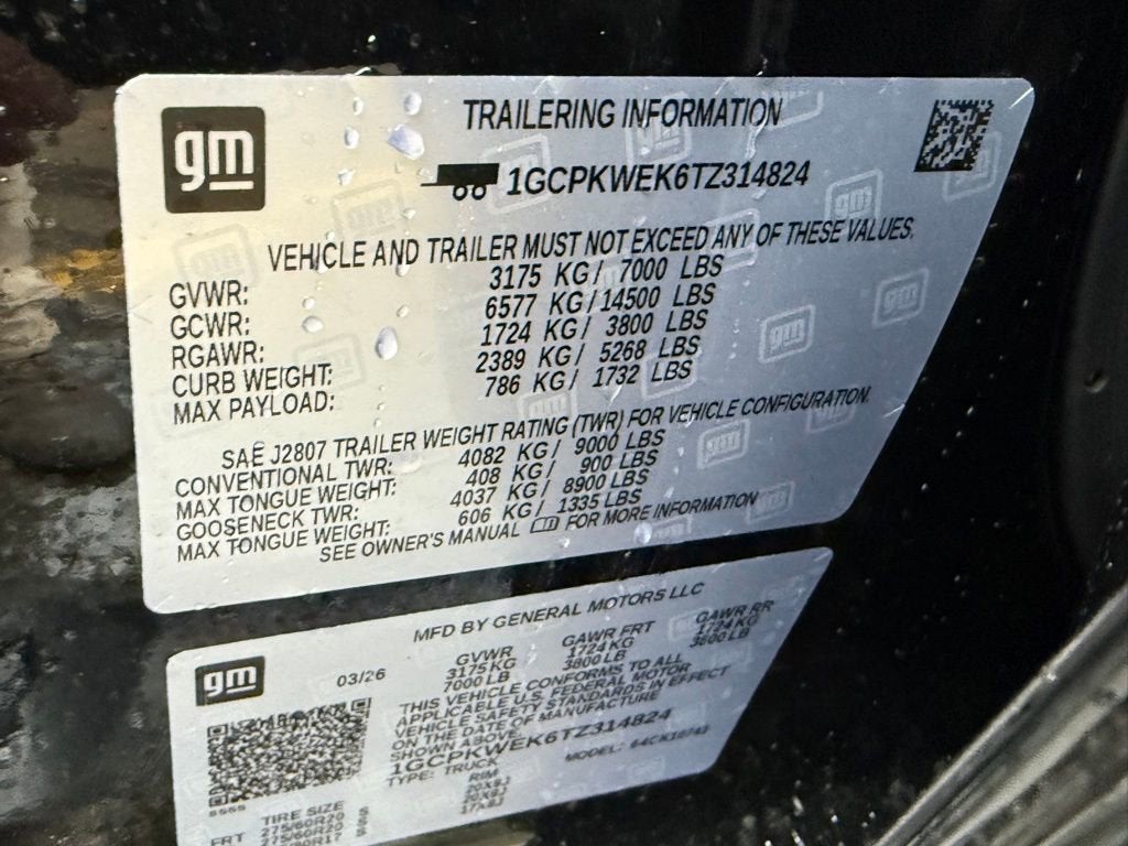 2026 Chevrolet Silverado 1500 RST