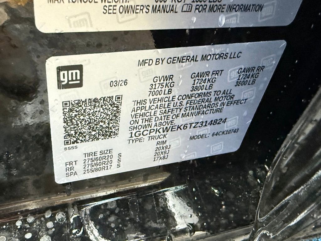 2026 Chevrolet Silverado 1500 RST