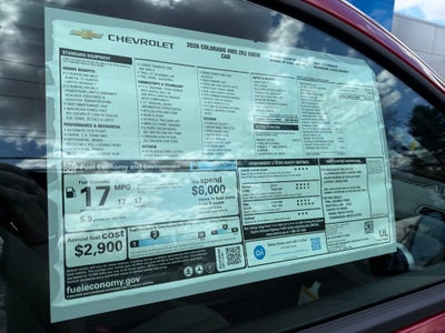 2026 Chevrolet Colorado ZR2
