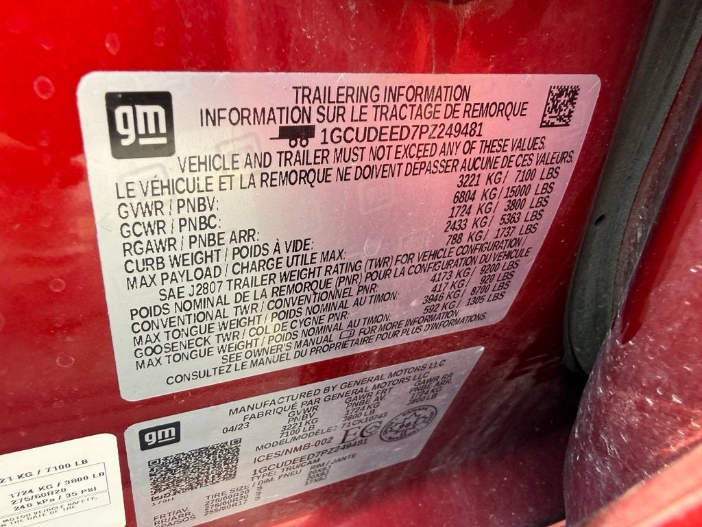 2023 Chevrolet Silverado 1500 RST