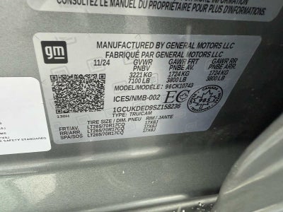 2025 Chevrolet Silverado 1500 LT