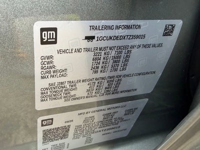 2026 Chevrolet Silverado 1500 LT