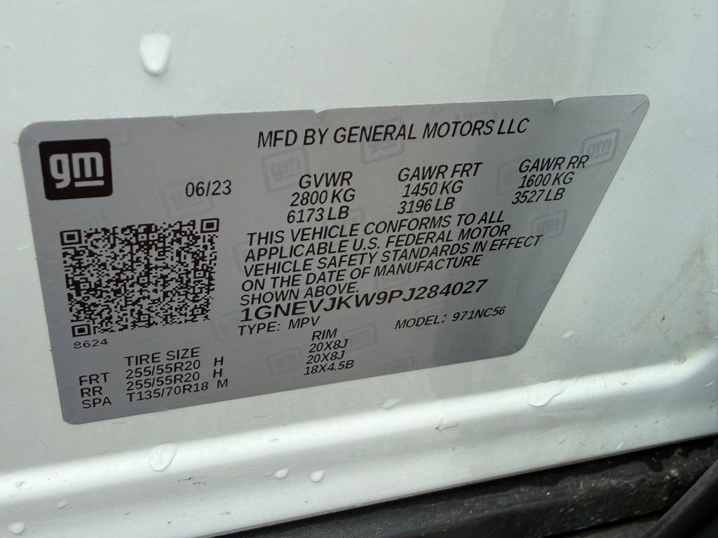 2023 Chevrolet Traverse RS