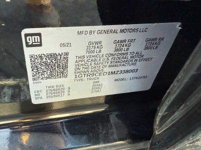 2021 GMC Sierra 1500 Elevation