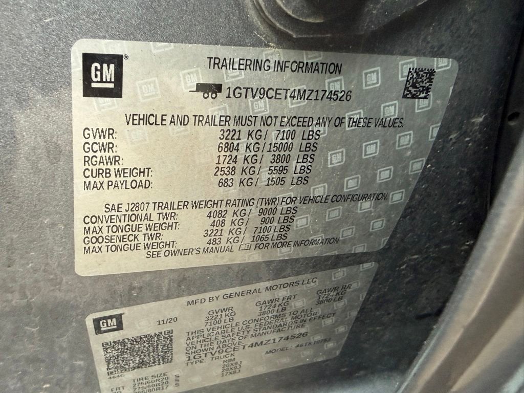 2021 GMC Sierra 1500 Elevation