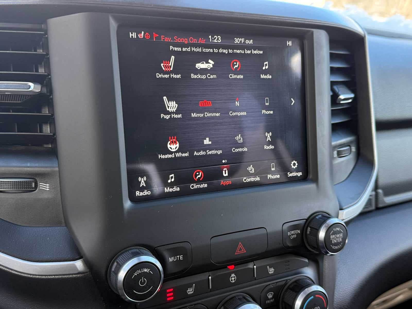 2021 RAM 2500 Big Horn Crew Cab 4x4 6'4" Box