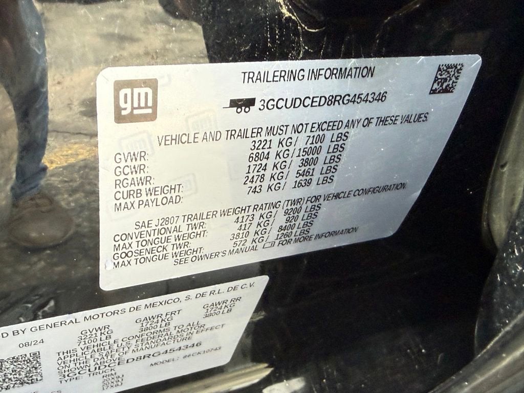 2024 Chevrolet Silverado 1500 Custom Trail Boss