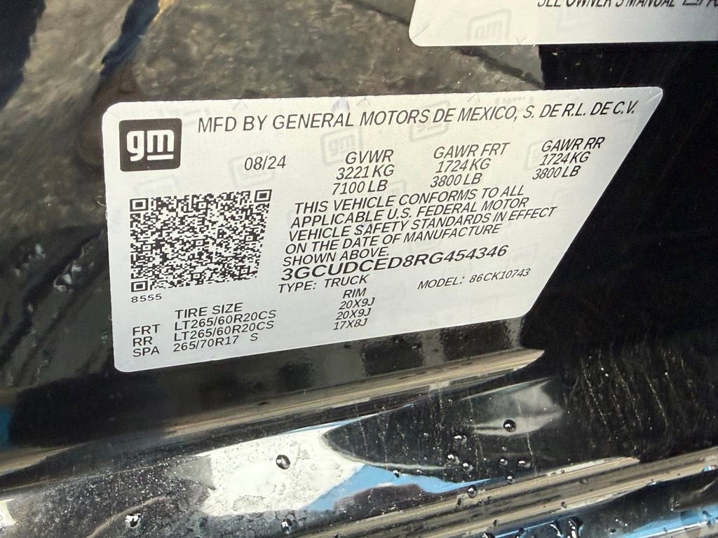 2024 Chevrolet Silverado 1500 Custom Trail Boss