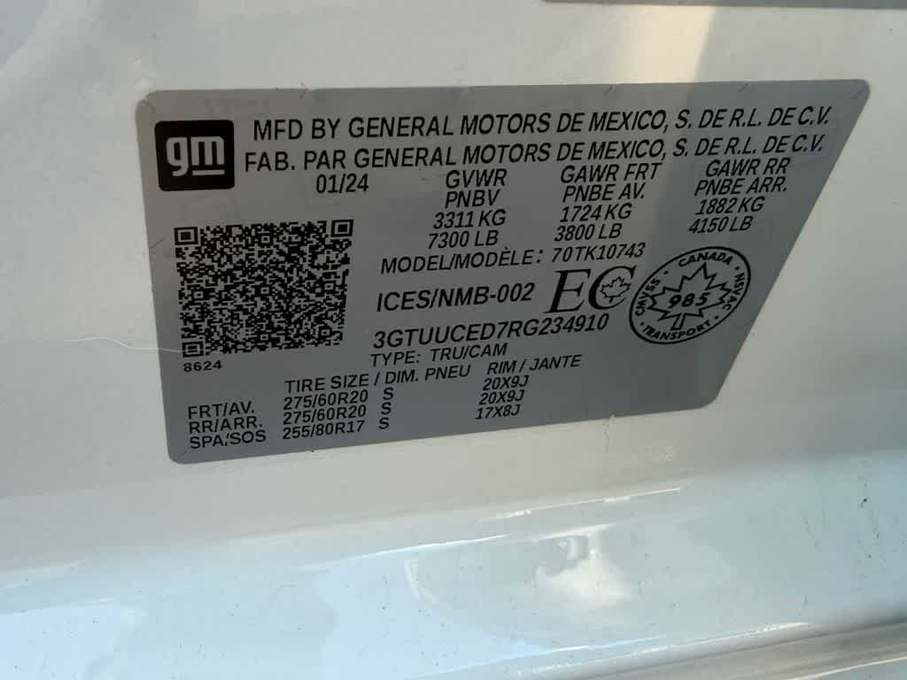 2024 GMC Sierra 1500 Elevation