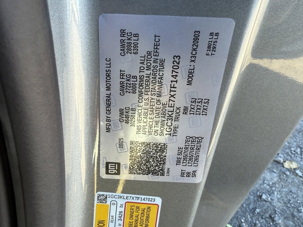 2026 Chevrolet Silverado 2500 HD WT