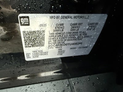 2026 Chevrolet Silverado EV Trail Boss - Extended Range