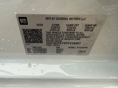 2026 Chevrolet Silverado 2500 HD LTZ