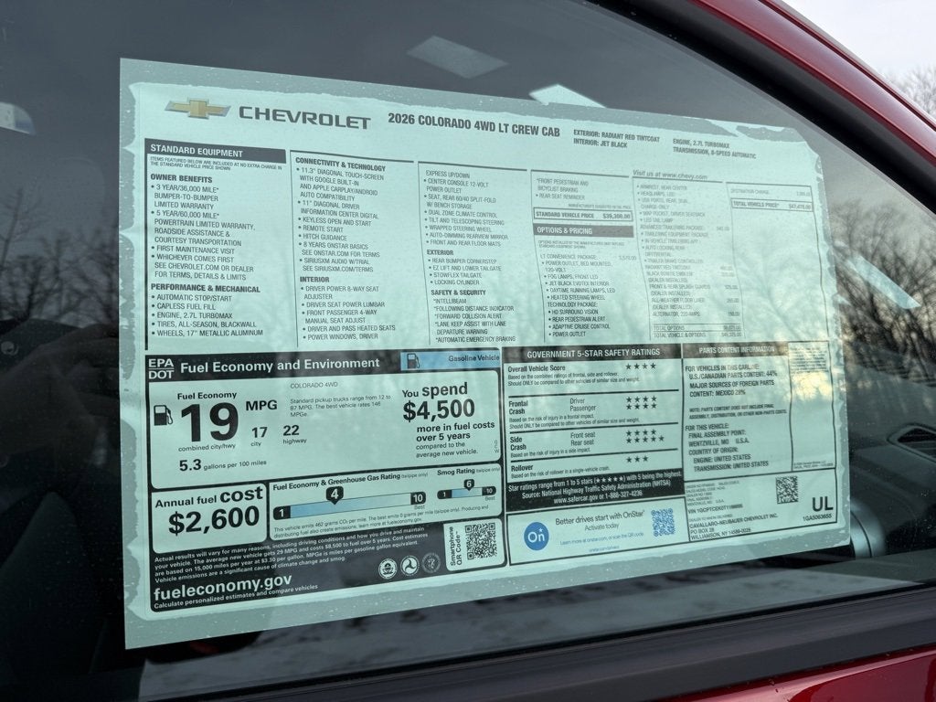 2026 Chevrolet Colorado LT