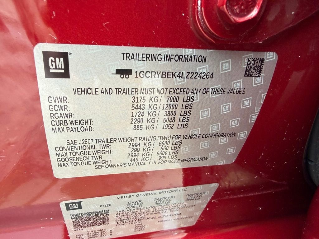 2020 Chevrolet Silverado 1500 Custom