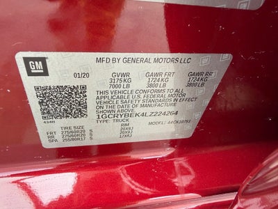 2020 Chevrolet Silverado 1500 Custom