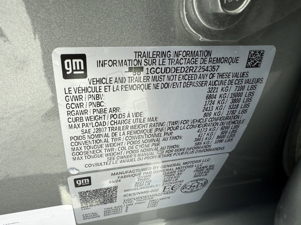 2024 Chevrolet Silverado 1500 LT