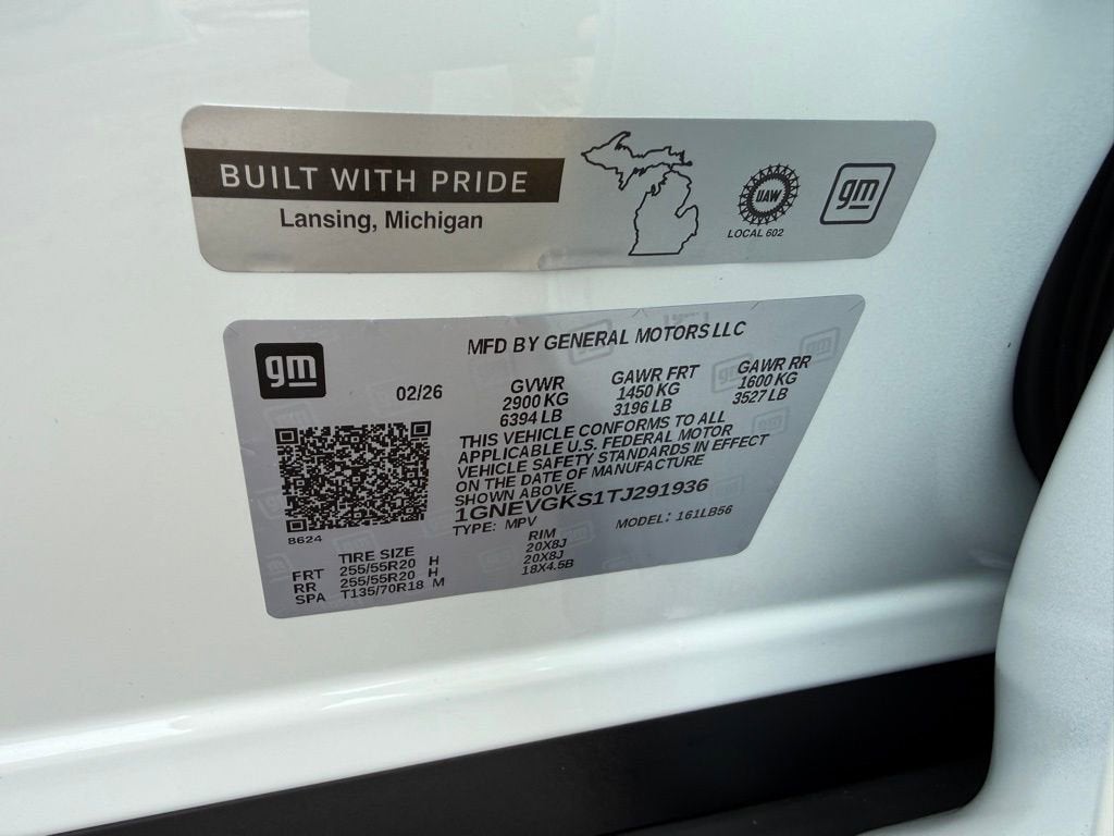 2026 Chevrolet Traverse LT