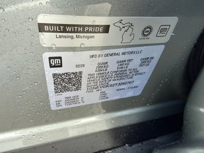 2026 Chevrolet Traverse LT