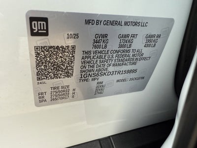 2026 Chevrolet Tahoe Premier