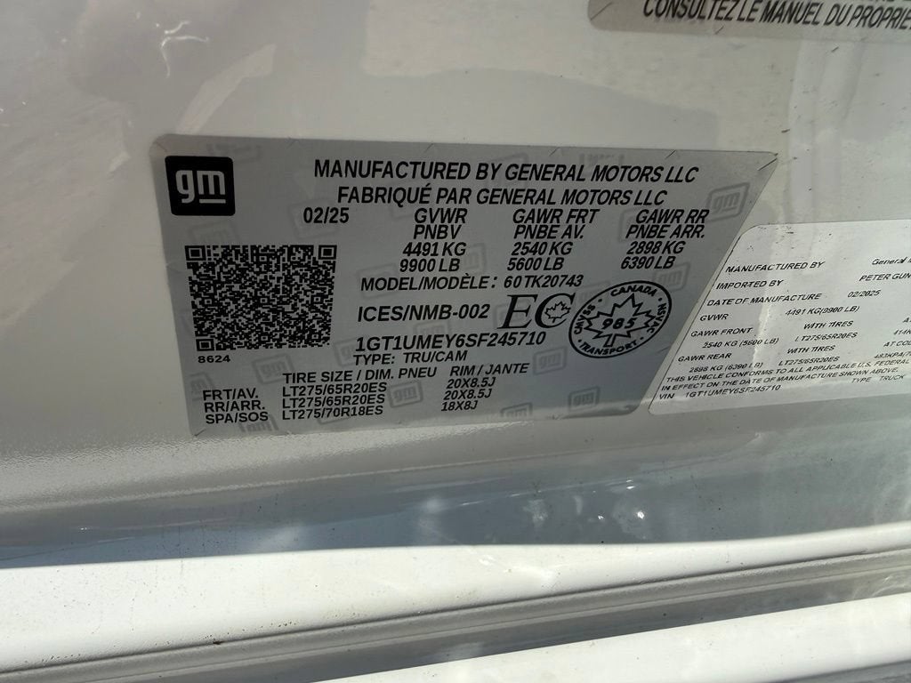 2025 GMC Sierra 2500 HD SLE