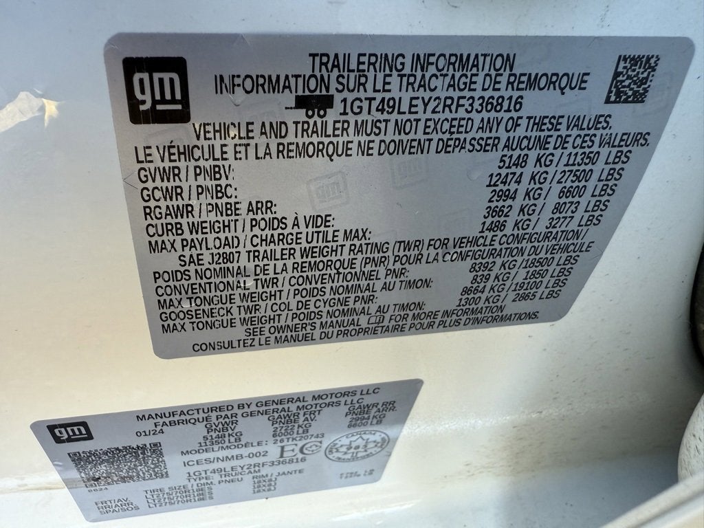 2024 GMC Sierra 2500 HD Pro