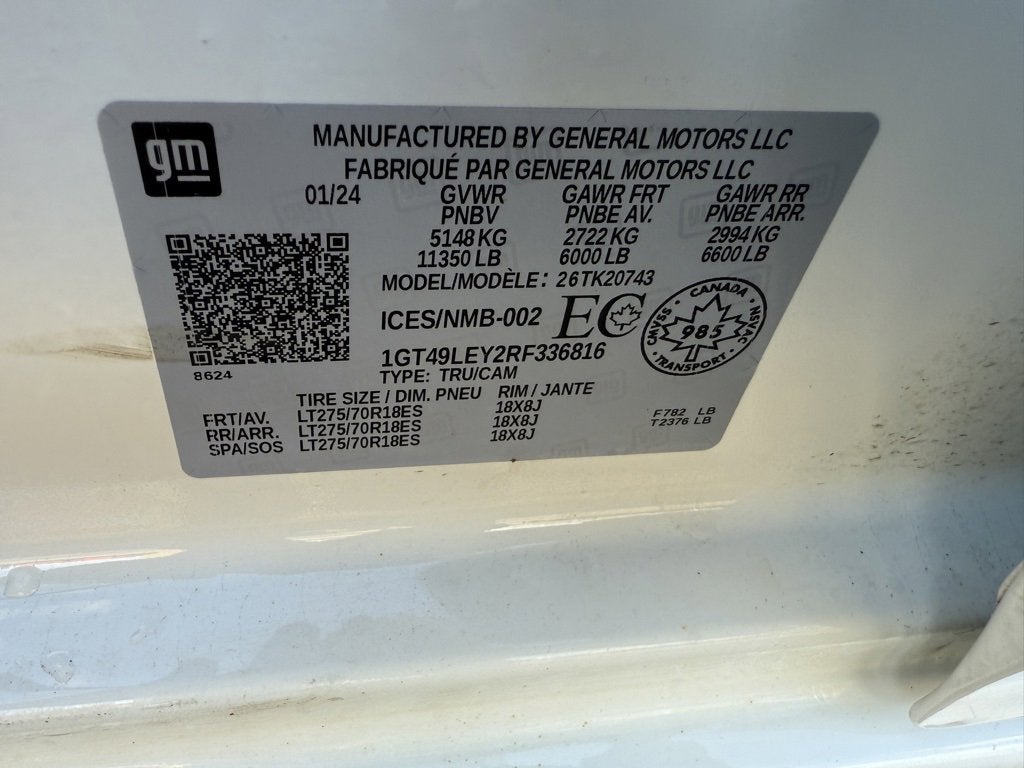 2024 GMC Sierra 2500 HD Pro