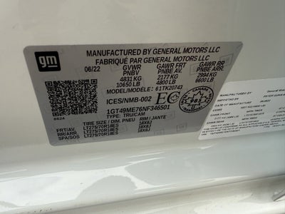 2022 GMC Sierra 2500 HD SLE