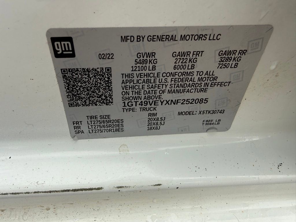 2022 GMC Sierra 3500 HD AT4