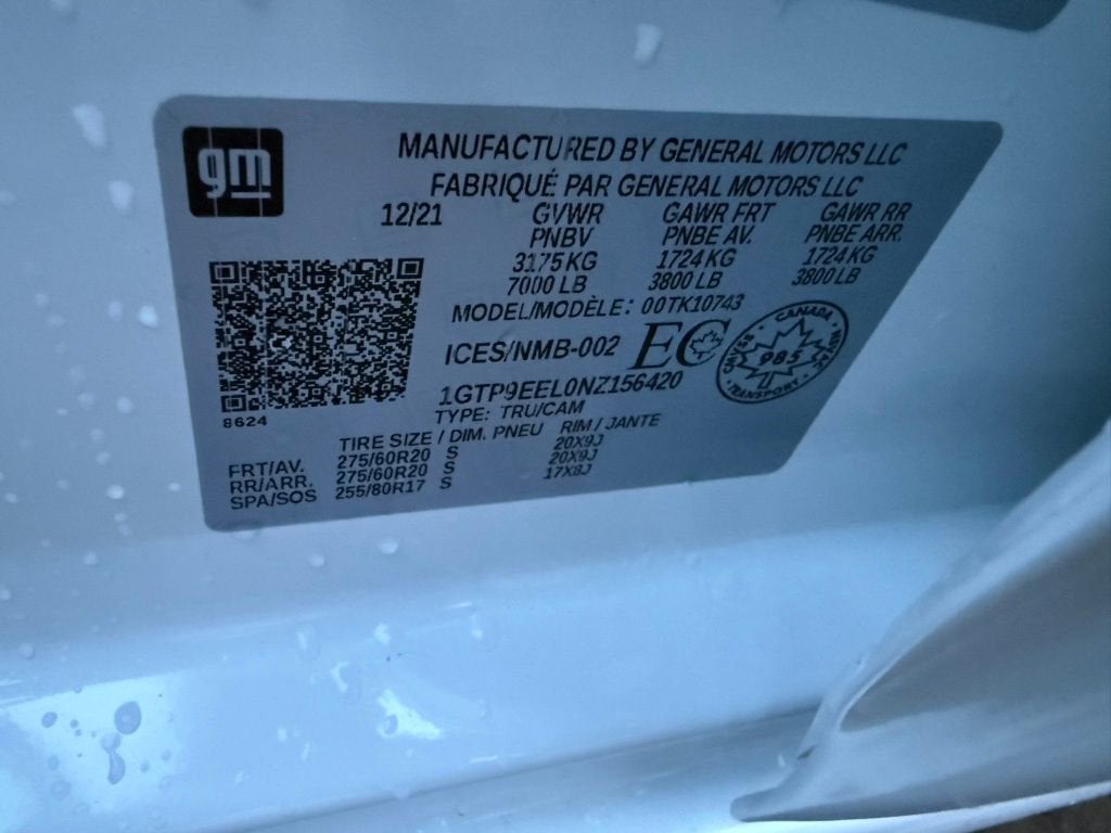 2022 GMC Sierra 1500 Limited AT4