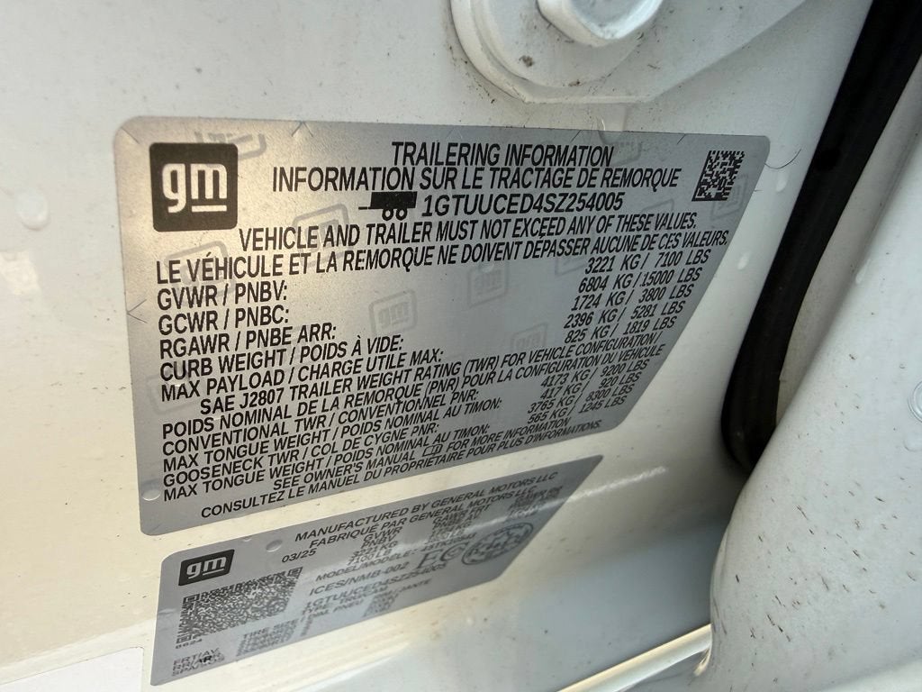 2025 GMC Sierra 1500 Elevation
