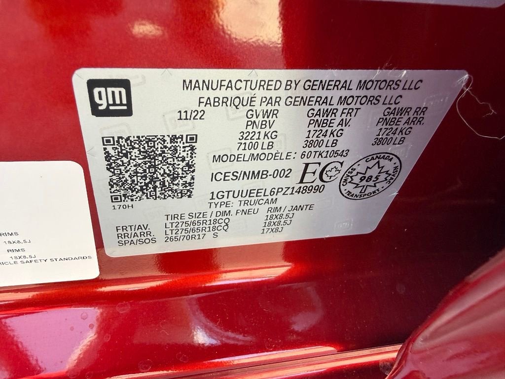 2023 GMC Sierra 1500 AT4