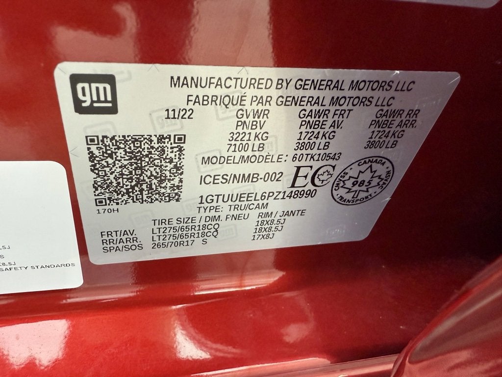 2023 GMC Sierra 1500 AT4