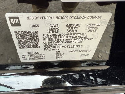 2026 Chevrolet Silverado 2500 HD LTZ