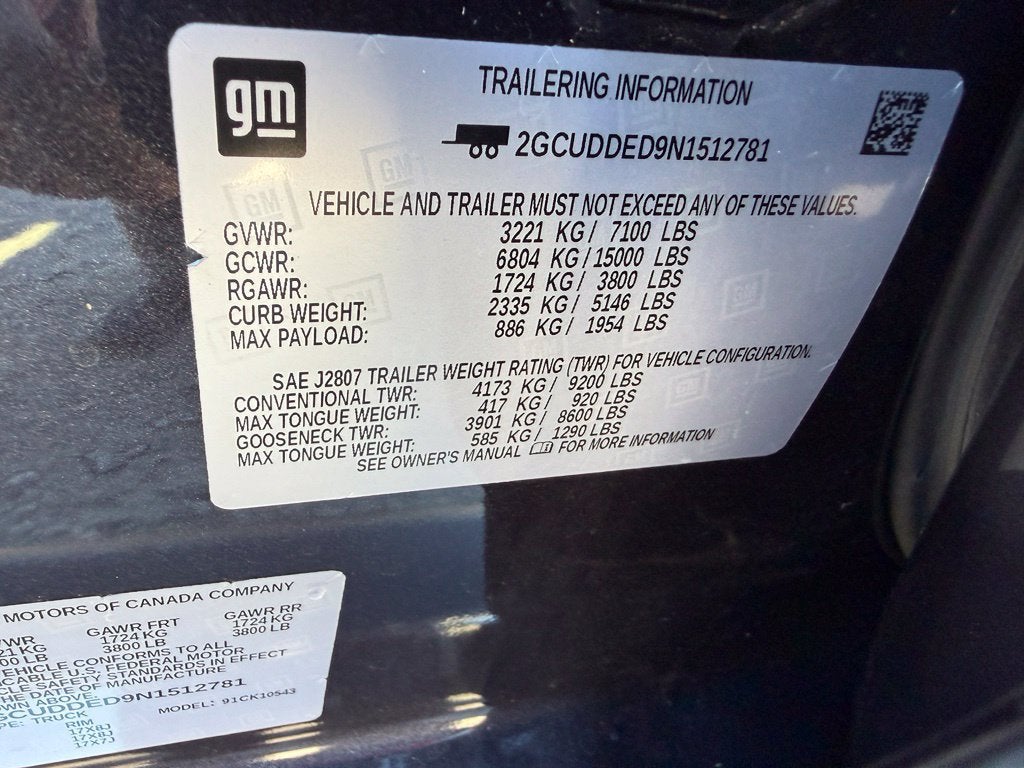 2022 Chevrolet Silverado 1500 LT