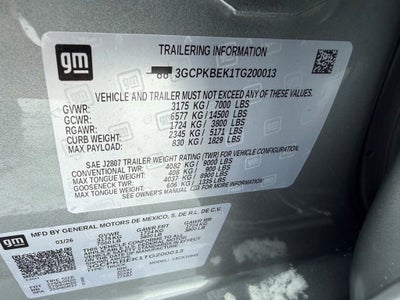 2026 Chevrolet Silverado 1500 Custom