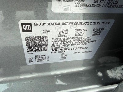 2026 Chevrolet Silverado 1500 Custom