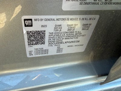 2023 Chevrolet Silverado 1500 ZR2