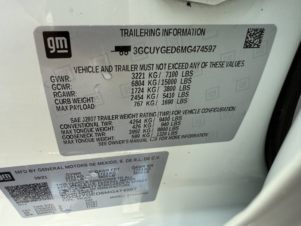 2021 Chevrolet Silverado 1500 LTZ