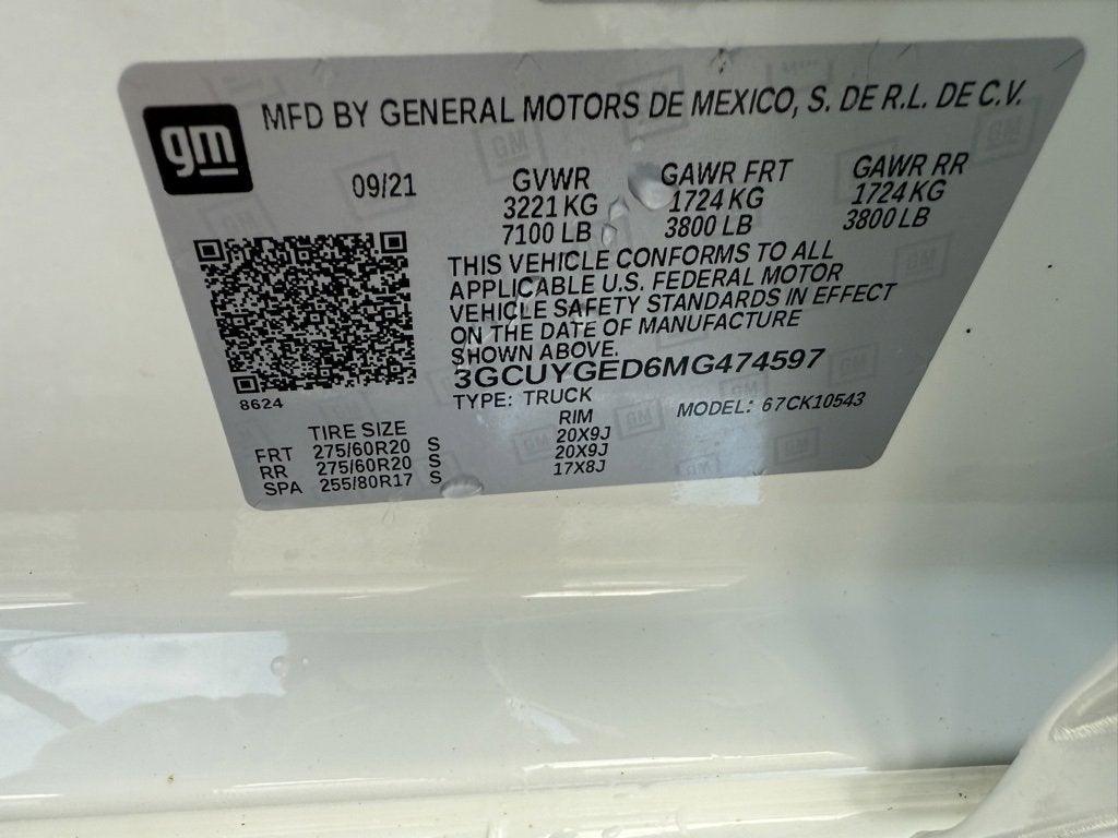 2021 Chevrolet Silverado 1500 LTZ