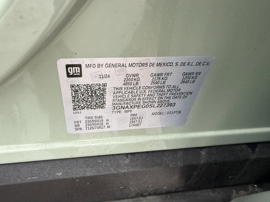 2025 Chevrolet Equinox LT