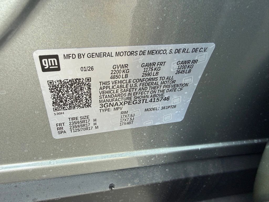 2026 Chevrolet Equinox LT