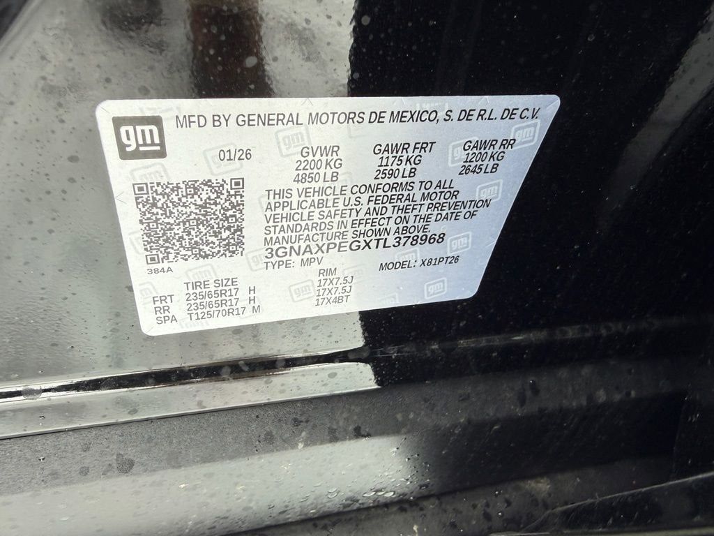 2026 Chevrolet Equinox LT