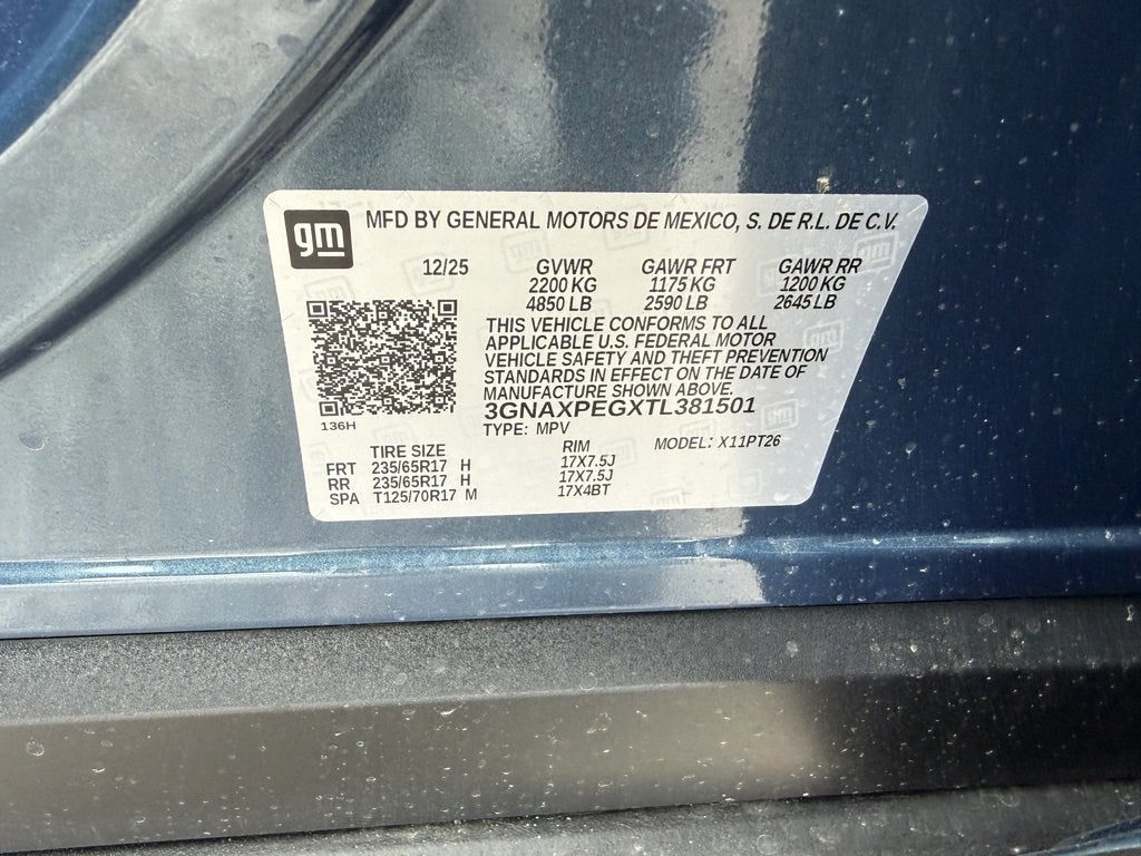 2026 Chevrolet Equinox LT