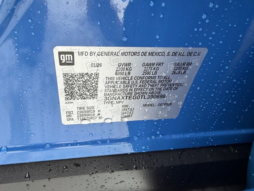 2026 Chevrolet Equinox RS