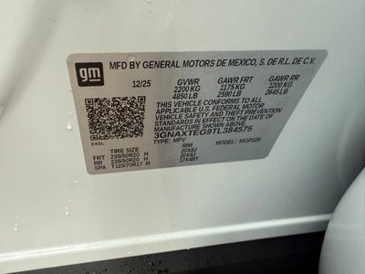 2026 Chevrolet Equinox RS