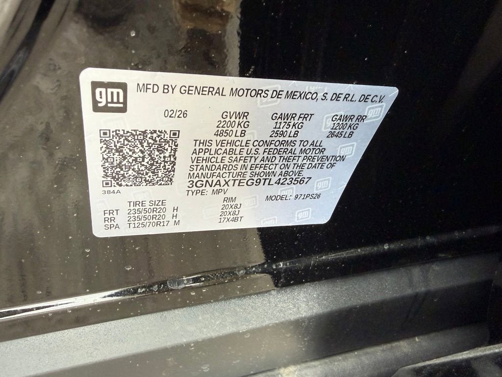 2026 Chevrolet Equinox RS