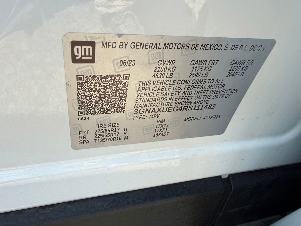 2024 Chevrolet Equinox LT